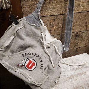 Little Earth Utah Utes Bag Purse Distressed